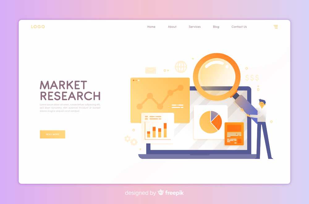 Primary and secondary market research.