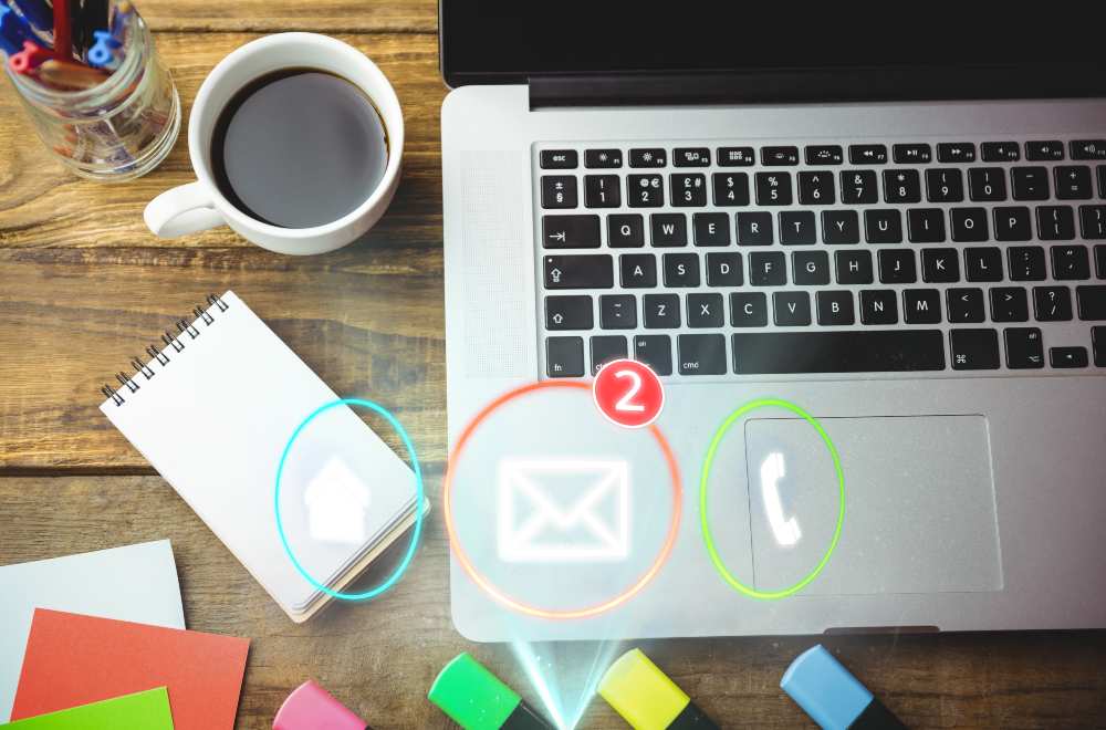 Email marketing strategy workflow.